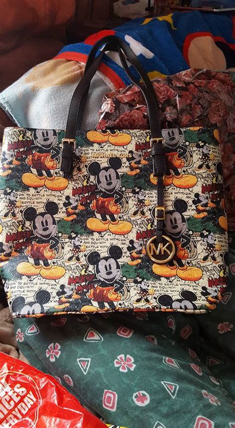 michael kors hand luggage|michael kors mickey mouse bag.